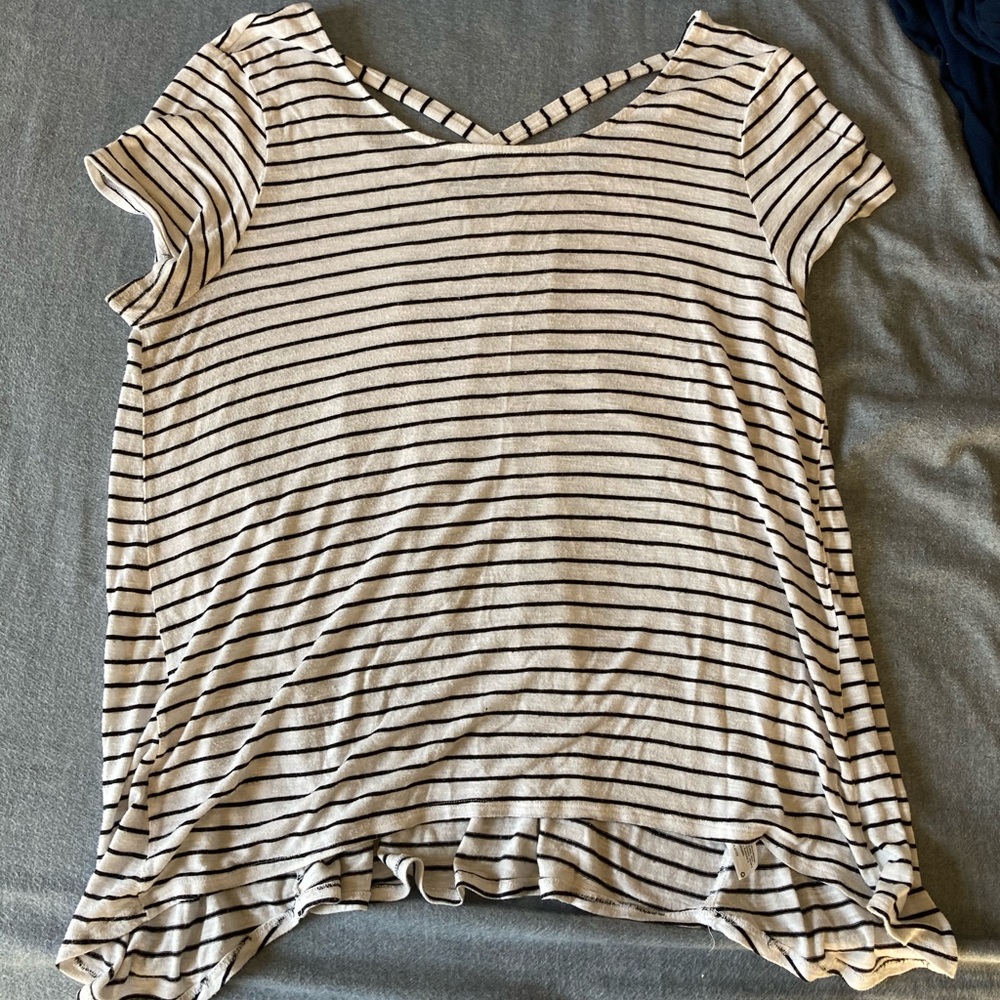 Mossimo size XXL striped slouch tee